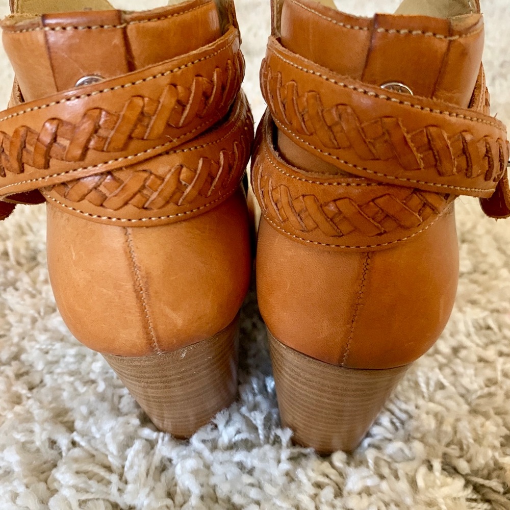 🎉SALE🎉 Rag & Bone Tan Harrow Leather Bootie Sz 8 - Picture 3 of 4